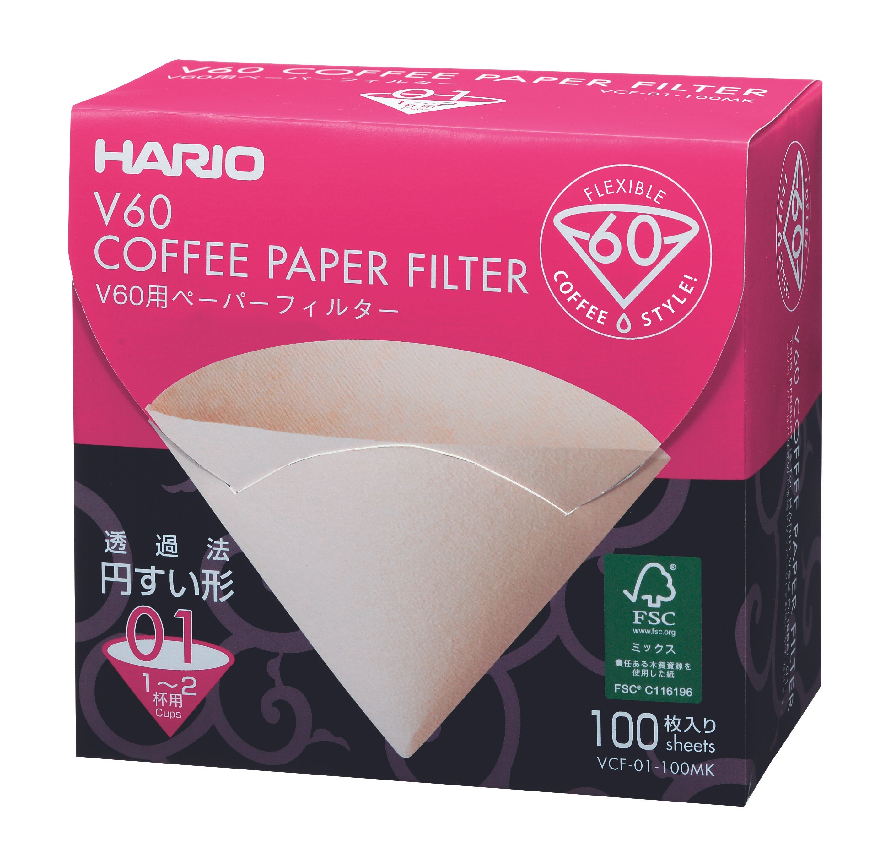 Hario V60 Filters - Size 01