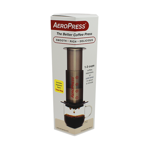 Aeropress with tote bag